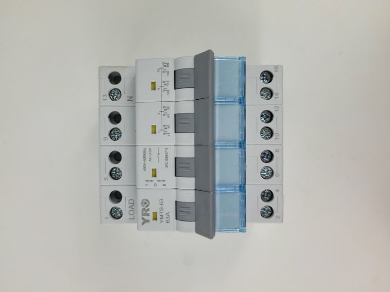 Переключатель трехпозиционный YRO YMTS-63 AC Manual Changeover Switch 4P 63A