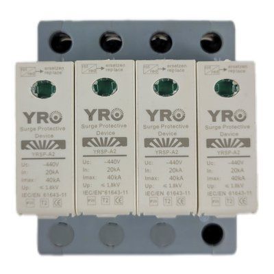 Обмежувач перенапруги  YRO YRSP-A2 AC 4P 440V