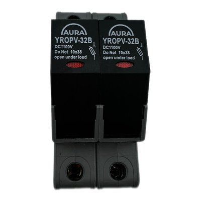 Роз'єднувач запобіжника  AURA YROPV-32B Fuse 32A 2P