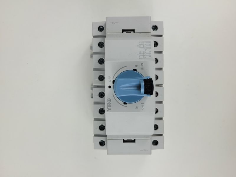 Перемикач трипозиційний YRO YRAS80-DB63R-3 AC Isolator Switch 4P 63A