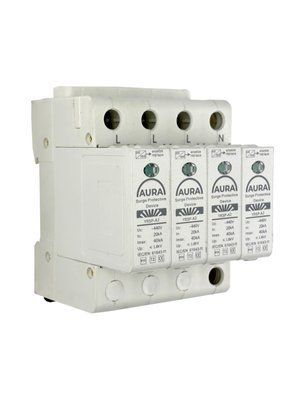 Ограничитель перенапряжения AURA YRSP-A2 4P 20-40KA 440V