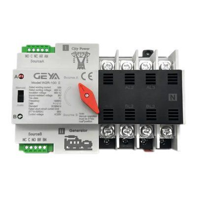 Автомат введення резерву GEYA 4P 63A 230В W2R-63/4